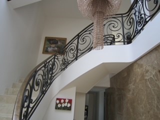 Sweeping Balustrade