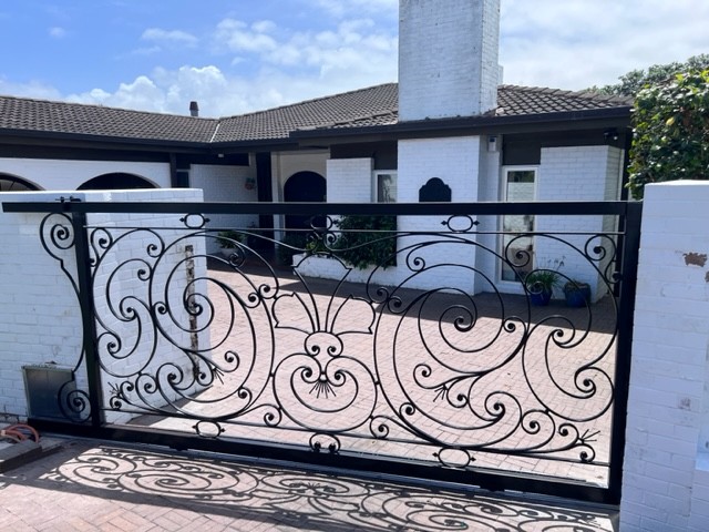 Forged Balcony & Entrance